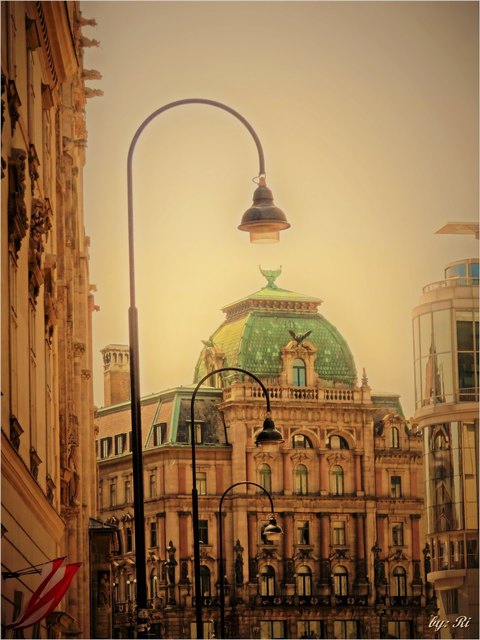 Die Rotenturmstraße hinauf den Steffl im Blick!