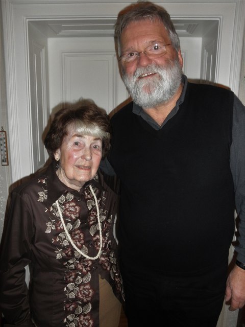 Recheis Käthe mit Hans Aumayr 23.12.2010 Foto: Ursula Aumayr