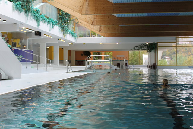 Beim Ennstal Hallenbad soll das bestehende Hackgutlager erweitert werden.