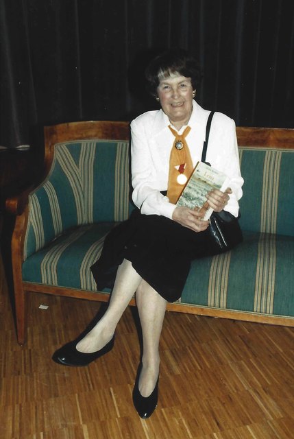 Recheis Käthe Ehrenring Kulturmedaille 13.3.1998 Foto Hans Aumayr