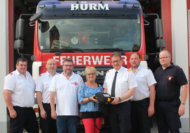 Bernhuber Gerhard, Bugl Karl, Obmann Ungar Wolfgang, Ob.-St. Karlinger Johanna, Komm. Roman Thennemayer, Gastecker Franz, Komm-St. Prosenbauer Jürgen | Foto: privat