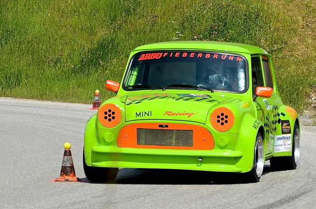 Wieder automobile Action in Hochfilzen.