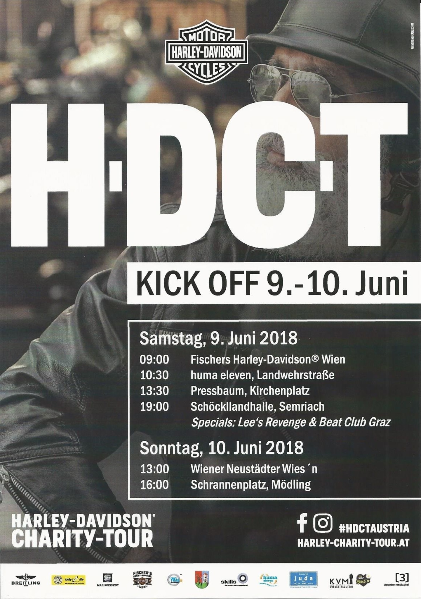 Harley Davidson Charity Tour Kickoff Purkersdorf