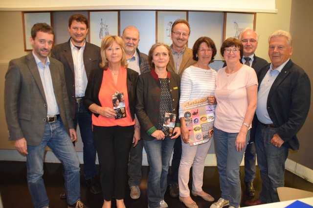 Mag. Christoph Tschaikner, Ronald Petrini, Eva Lunger, Hermann Klapeer, Waltraud Heinrich, Walter Stefan, Brigitte Flür, Resi Mark, Klaus Wankmiller und Siegfried Gohm.