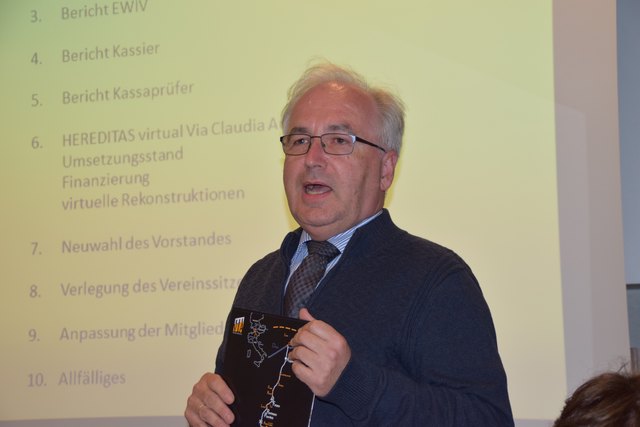 Leiter der Arbeitsgruppe Archäologie und Geschichte: Klaus Wankmiller