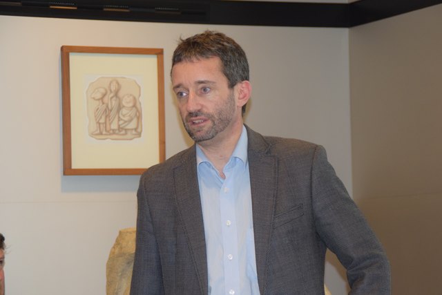 Mag. Christoph Tschaikner präsentierte die Möglichkeiten des Projekts "HEREDITAS"