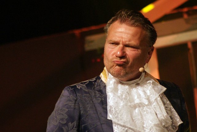 Peter Madlberger als "Ritter von Ripafratta".