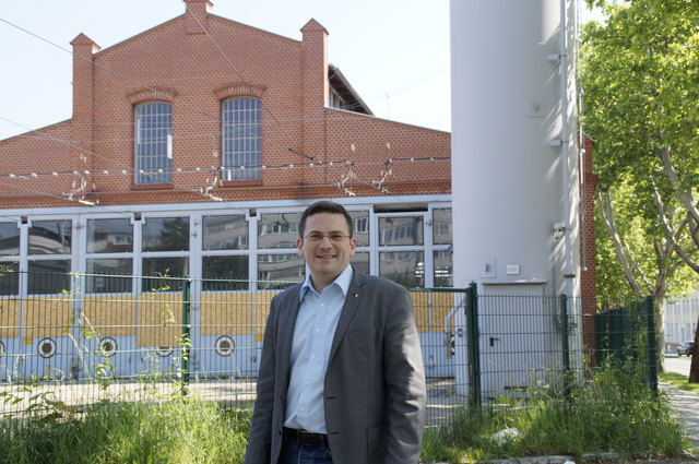 Der historische Ziegelbau wird erhalten und vielfältig genutzt, so Vize-Bezirskvorsteher Wilfried Zankl.