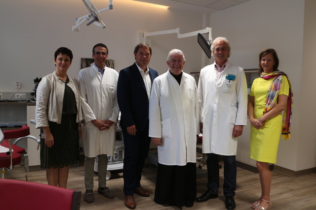 Die neuen Räumlichkeiten im Krankenhaus St. Veit wurden letzte Woche feierlich eröffnet