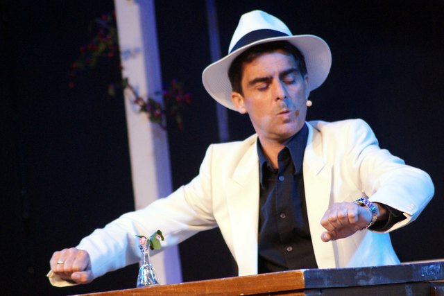 Bürgermeister Christian Gepp als "Baron von Rimini".