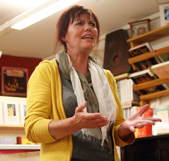 Roswitha Matt ging als Siegerin aus dem Dichterwettstreit hervor.