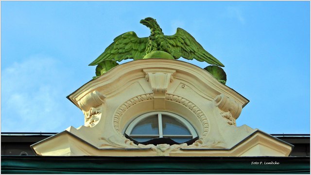 Auch hier lohnte sich der Blick nach oben.