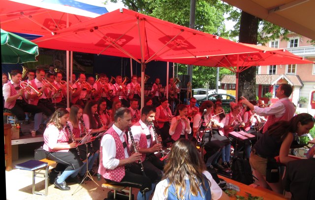 Die TMK Thalgau sorgte für einen schönen konzertanten Auftakt.