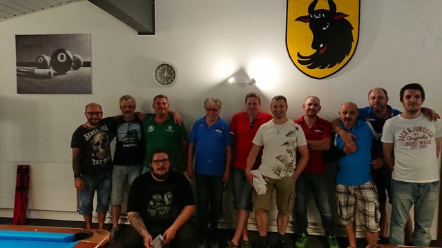 Die Teilnehmer der letzten Rangliste.