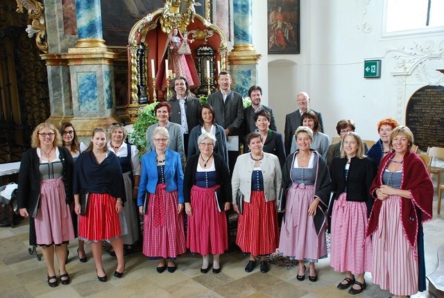 Messgestaltung in der Kirche Rheinau