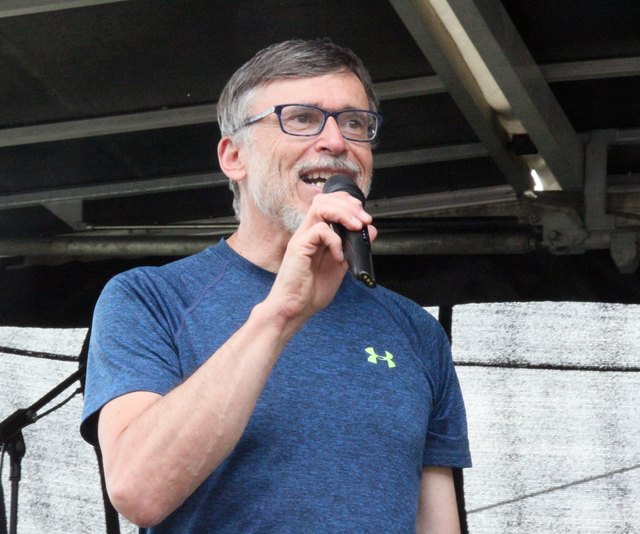 Karl Schuchter freute sich über das sehr gut besuchte Konzert auf der Untermarkter Alm