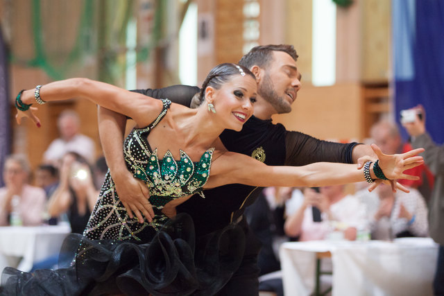 Salzburger Landesmeister im Kombinationstanz: Michael Geißler und Katrin Hinterholzer | Foto: Regina Courtier
