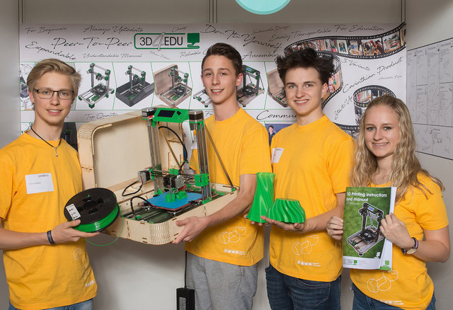 Das Projekt "3D Printing 4 Education" | Foto: Jugend Innovativ/Wolfgang Voglhuber