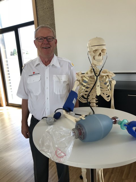 Auch ein neuer, großzügiger Schulungsraum steht dem Roten Kreuz Straßwalchen zur Verfügung.