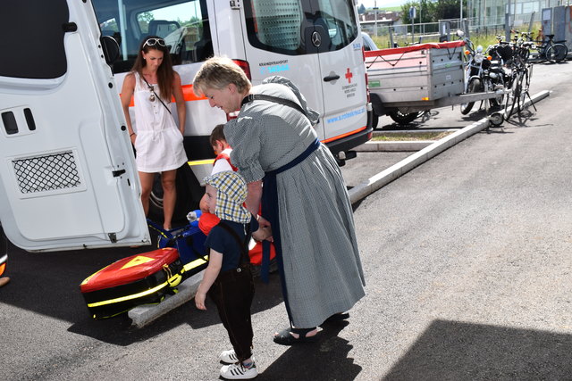 Groß und Klein durften sich all das zeigen und erklären lassen was sie schon immer mal wissen wollten.