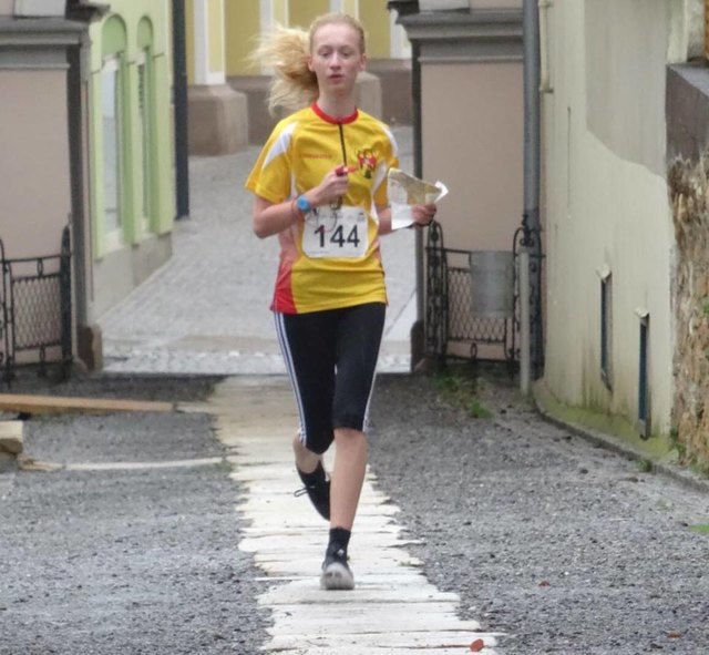 Marlene Hoffmann belegte zweimal Platz 4. | Foto: SU Schöckl