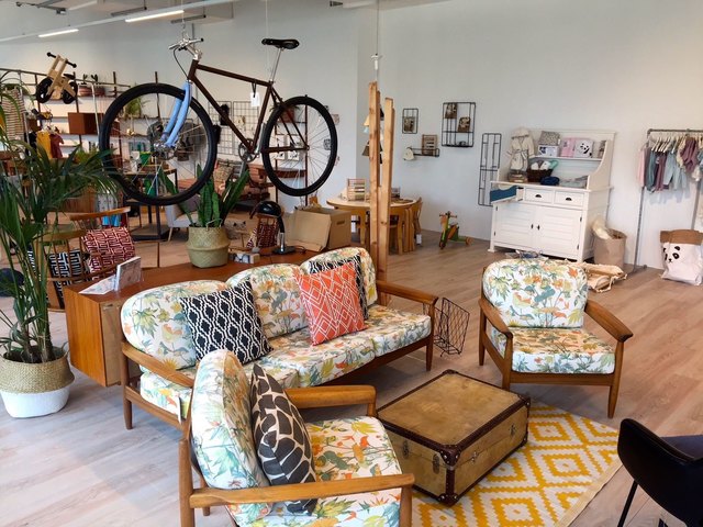 Der Concept-Store erscheint im Vintage-Design. | Foto: Heger