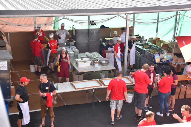 Für das leibliche Wohl wurde ausreichend gesorgt.