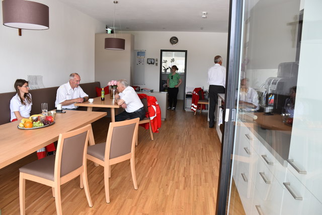 Eine gemütliche Atmosphäre im Dienstraum garantiert für noch mehr Wohlbefinden während der Arbeit.