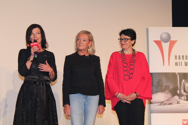 Margit Angerlehner, Jacinta Mössenböck und Ulrike Steinmaßl betonten die Bedeutung von Vorbildern für junge Menschen.