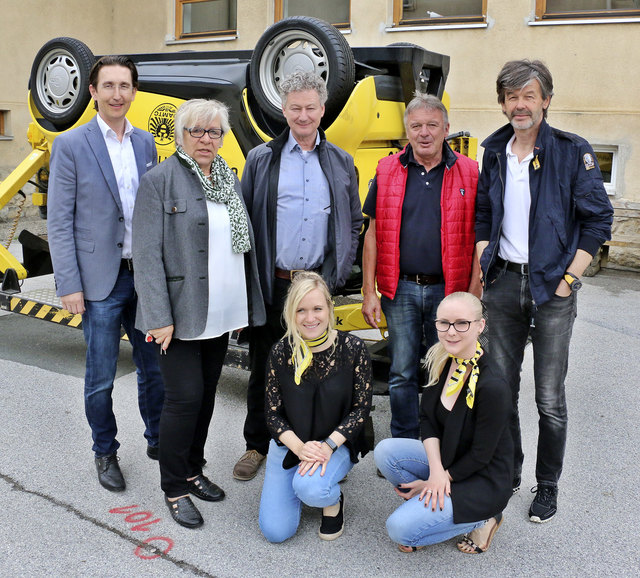 Sicher: Jantscher, Steinscherer, Viertler, Ederer, Wlasak (v. l.)