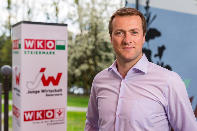 Projektleiter: Bernd Liebminger von der Jungen Wirtschaft