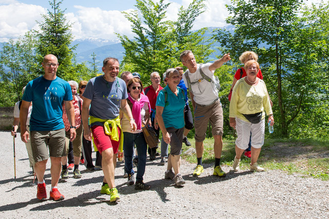 Beim "Gelenkfit"-Wandertag in Rum | Foto: Christian Forcher