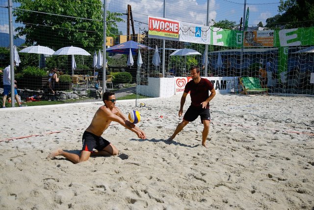 Mit der WOCHE als VIP zum Beachvolleyball-Turnier am Grazer Hauptplatz oder Mur Beach Centercourt.