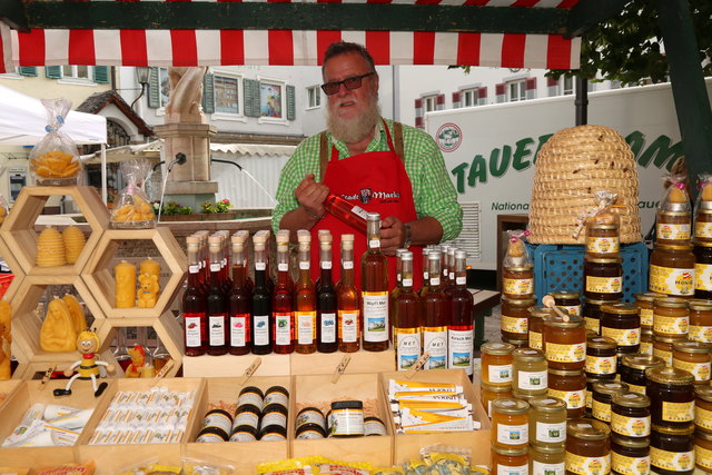 Regionale Produkte von der Imkerei Horst Mair aus Kaprun.