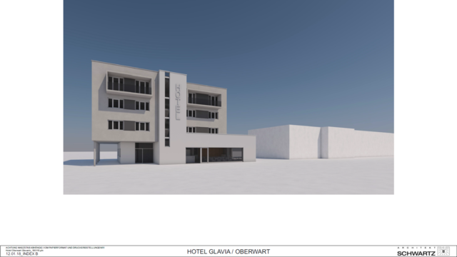 So soll das geplante Hotel "Glavia" in Oberwart aussehen.