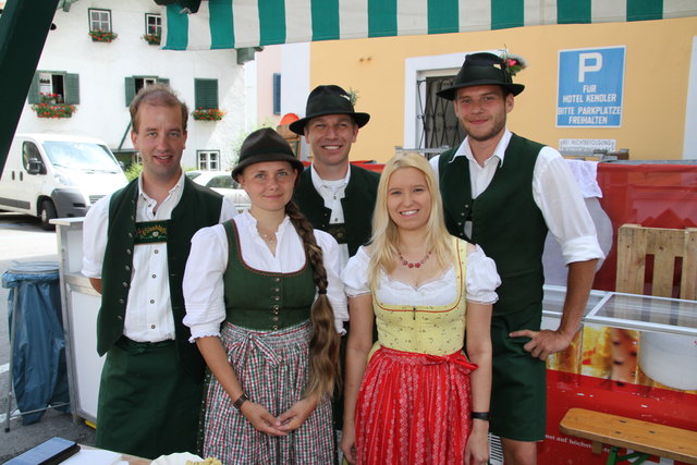 D`Stoaklüftla: Georg Geier, Manuela Laimer, Andreas Kronawettleitner, Christina Nier, Lorenz Prepasser.