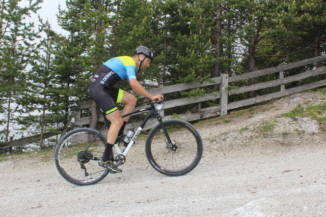 Daniel Rubisoier fuhr die Tages-Bestzeit bei den Herren.