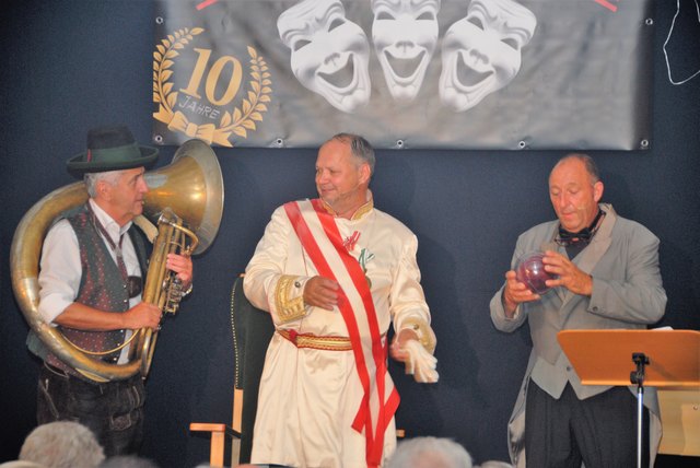 " Wir sind Kaiser " auch ein Programmpunkt beim Sommerkabarett in St Margarethen