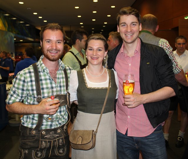 Linus, Theresa und Constantin