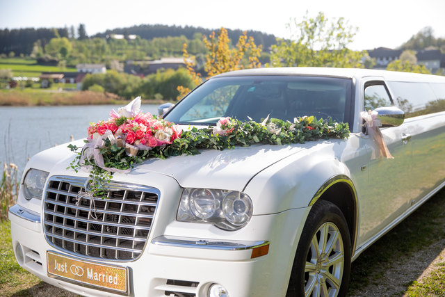 Just Married Blumenschmuck © Chris Holzinger
