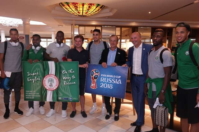 Das Nationalteam von Nigeria wurde herzlich in Bad Tatzmannsdorf empfangen. | Foto: AVITA Resort