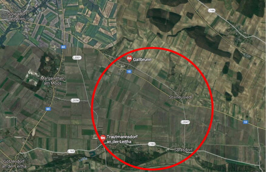 Der rund 200 Hektar große Verladeterminal könnte auch im Raum Trautmannsdorf angesiedelt werden.