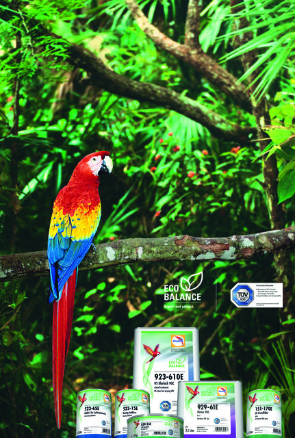 Two Scarlet Macaws, Ara macao, in lowland tropical rainforest, Central America