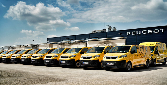 Packerl und Briefe fahren ab sofort per Peugeot durch Österreich.