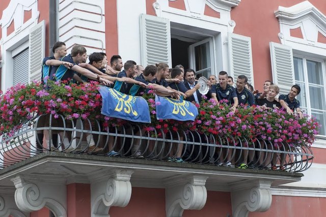 Die Fußballer des DSC durften 2015 bereits über den Meistertitel in der Landesliga jubeln.