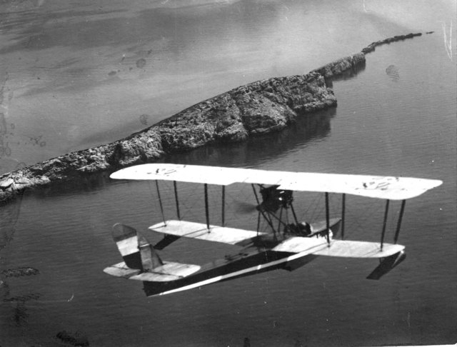 Aus dem Archiv: das beinahe baugleiche Flugboot | Foto: k.u.k. Marinearchiv
