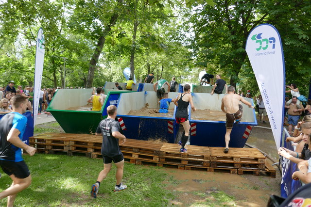 Hupf in Gatsch im Augarten  Gratzathlon