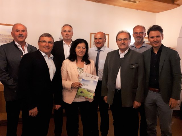 Franz Pleimer, Hans Hinterreiter, Gerald Holzinger, Gabriele Lackner-Strauss, Hubert Tischler, Hans Holzmann, Christian Naderer, Andreas Winkelhofer | Foto: TV Bad Zell