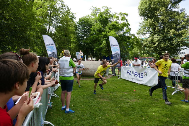 Murnockerl XXL, Grazathlon, Betonsteine im Grazer Augarten