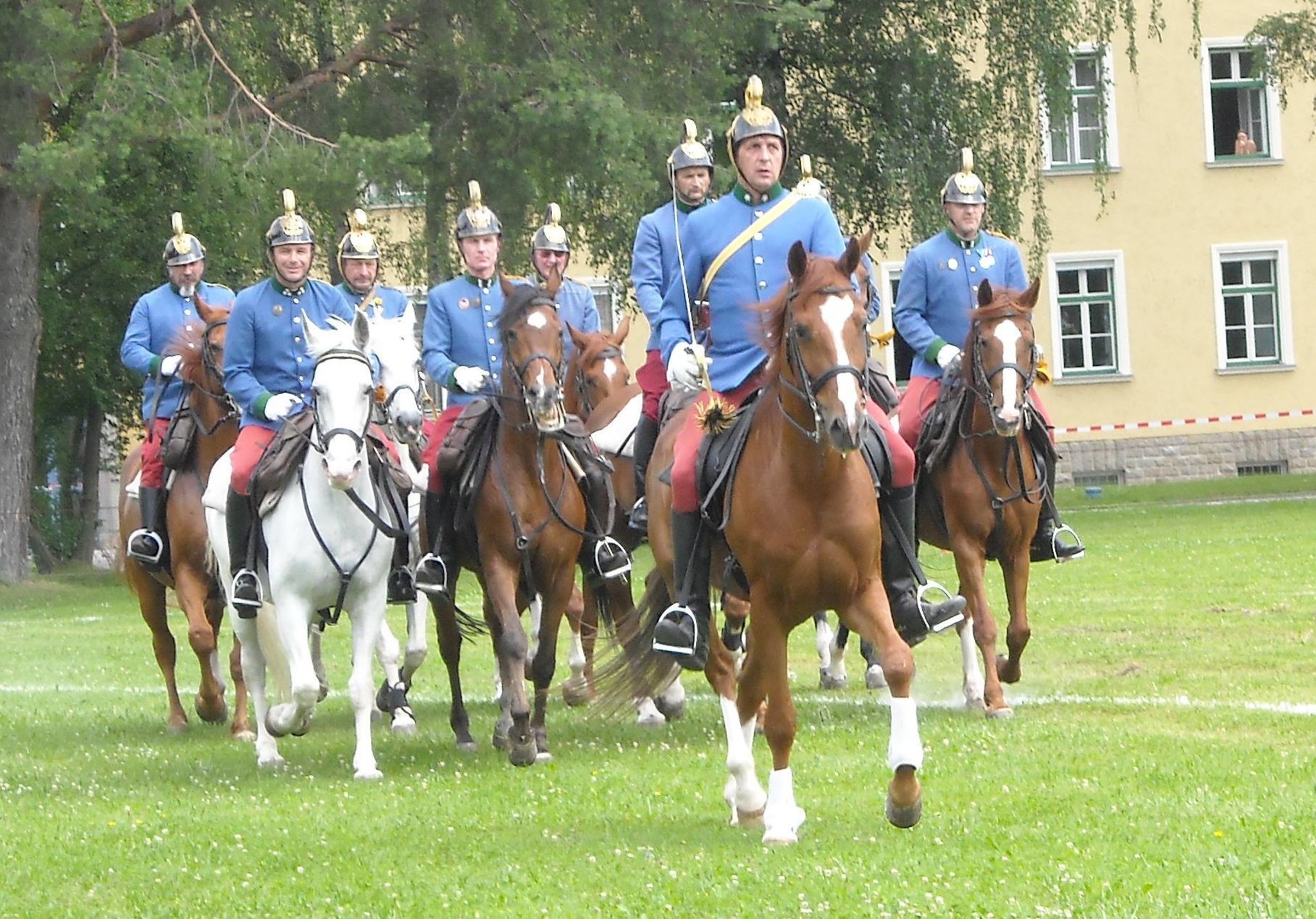die blauen Dragoner - sie reiten wieder .... - Enns